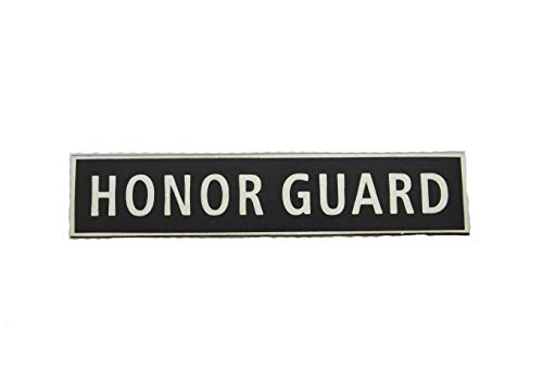 Honor Guard Citation Bar Police Uniform Merit Award Commendation Lapel bar Pin Silver