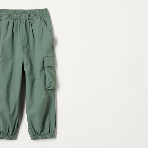 Image of Amazon Essentials Unisex Kids and Toddlers' Cargo Parachute Pants, Joggers with Elastic Waist, Drawstring, Pull On