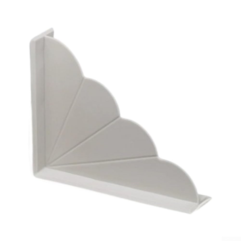 Junta para ducha Silicona Reutilizable Sin Taladro 2 para uds(warm gray)
