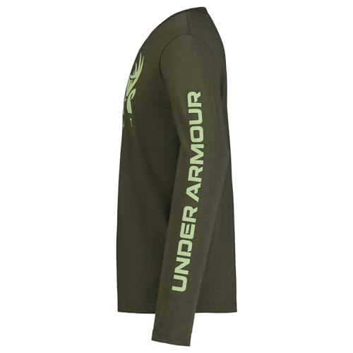 Image of Under Armour Boys' Long Sleeve Graphic T-Shirt, Lightweight & Breathable, Outdoor Collection