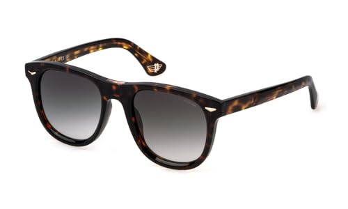 Lunettes Police homme pour corriger la vue avec confort et style havane