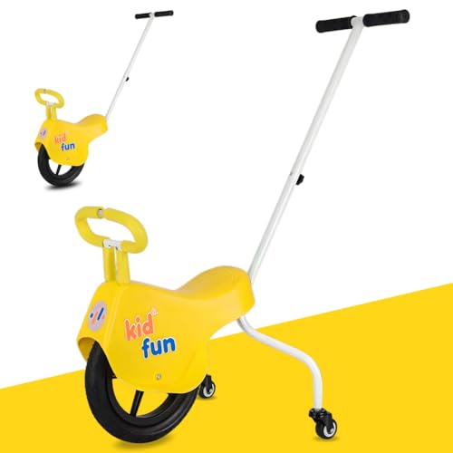 RIDEONMOP Monociclo a Spinta Manuale per Bambini, Biciclette Monociclo Leggera 3in1 per Genitori e Figli con...