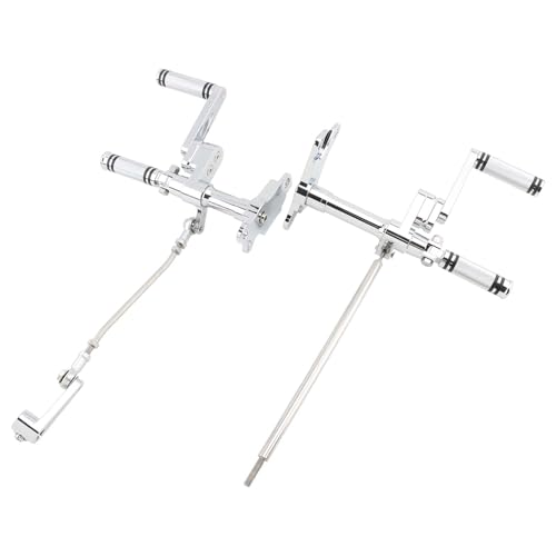 Cale pied moto passager en aluminium billette chromé de haute précision pour Sportster