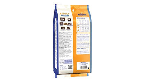 bosch HPC Adult mit Fisch & Kartoffel | Hundetrockenfutter für ausgewachsene Hunde aller Rassen | 1 x 1 kg