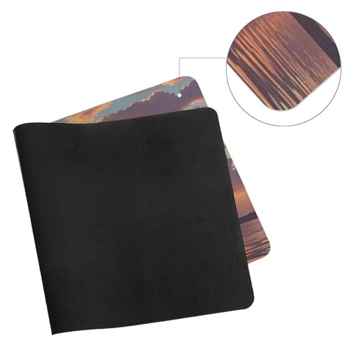Desk Pad Protector 24x12 Inch Extended Sailboat and Sunset miniatura 7