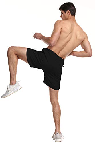 image for EVERWORTH Men's 2-in-1 Bodybuilding Workout Shorts Lightweight Gym Tra