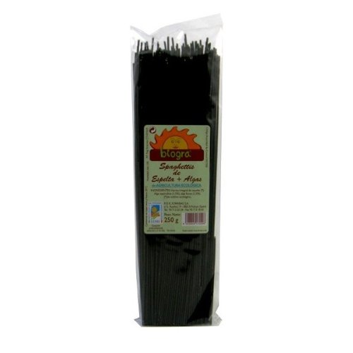 Biográ Espagueti Espirulina Fucus 250 250 Gramos Pasta Con Espelta Biográ 400