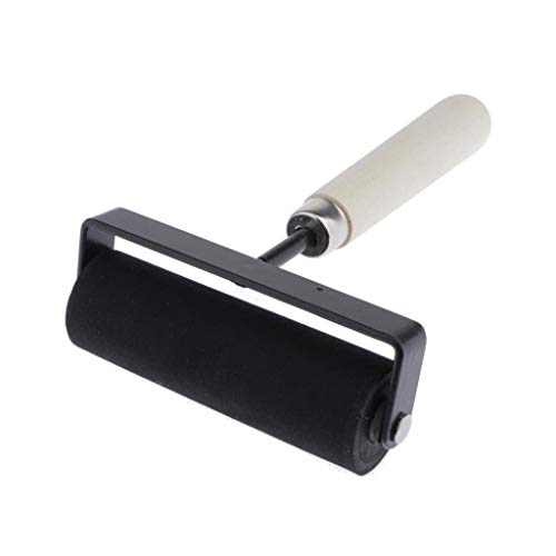 Fancyes Brayer Roller for Oil Painting and Stamping Inks, 4in