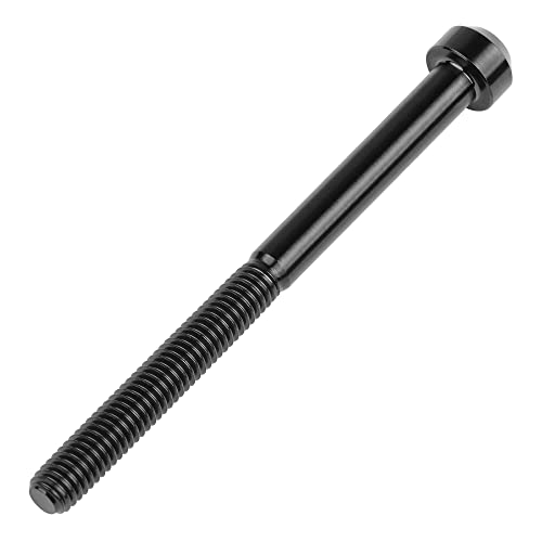 Image of Titanium Torx Square Head M6 x 10 15 20 25 30 35 40 45 50 60 65 70 80mm Screw Pack of 5 (Black, M6x80mm)