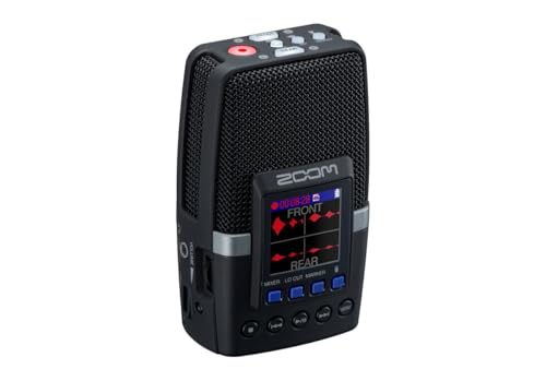Image of Zoom H2 Essential Handheld Recorder for Musicians, Filmmakers & Podcasters with 3 Built-in Microphones, Mono, Stereo, and Surround Sound Recording, 32-Bit Float, USB Mic | 32-Bit Float Wav 44.1 /48 /96khz, USB-C Audio Interface and Bus Power, Microsd