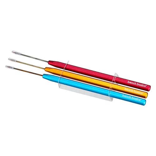 Image of Pepetools Bench Basics Premium Titanium Soldering Picks Set of 3, Roll Proof Handle