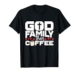 Photo Gallery god family then coffee - maglietta con croce di fede cristiana maglietta Photo Gallery god family then coffee - maglietta con croce di fede cristiana maglietta
