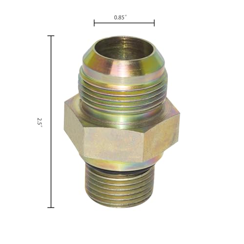 Image of 15KB1612 Hydraulic Straight Thread Fitting Connector 6715878 Compatible with Bobcat T650, S770, S590 T870, T770, etc