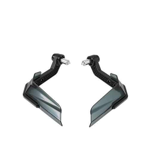 Protège-mains moto en alliage d'aluminium CNC noir ultra résistant