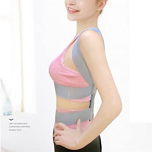 Correcteur de posture scoliose Silver L avec double serrage lombaire