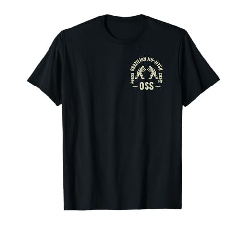 Camiseta brasileña Jiu Jitsu Arte Suave OSS Camisas BJJ Camiseta Camiseta