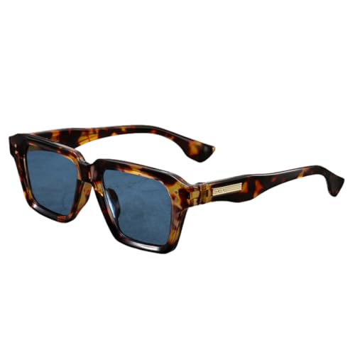 Lunettes de soleil hommes et femmes tendance et monture épaisse anti-ultraviolets