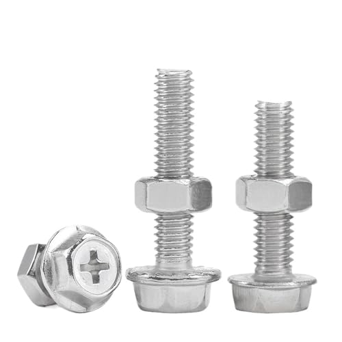 M3 M4 M5 M6 M8 304�X�e�����X�|�t�����W�w�b�h�{���g�O�Z�p�Z�p�l�W(Flat surface,35MM_M6-3SETS)