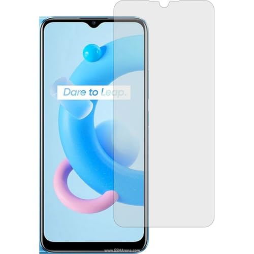 Image of EmBed Matte Fiber Display Guard for Realme C20A - Unbreakable, Ultra-Thin, Lightweight Matte Finish Screen Protector with Easy Installation Kit