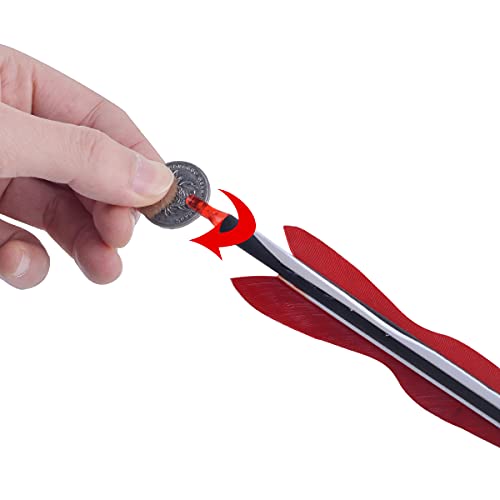 image for LWANO 30Inch Carbon Arrow Archery Hunting/Targeting Practice Arrows wi