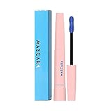 Mascara De Pestanas Transparente Rímel de color Rímel de color 4 colores Rímel de larga duración resistente al agua y a de manchas Rímel de volumen Dual Mascara