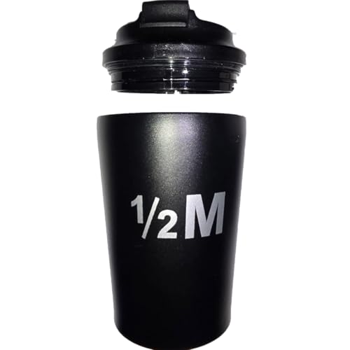 كوب قهوة معزول للسفر كوب قابل لإعادة الاستخدام مع غطاء قلاب من هاف مليون (أرجواني)