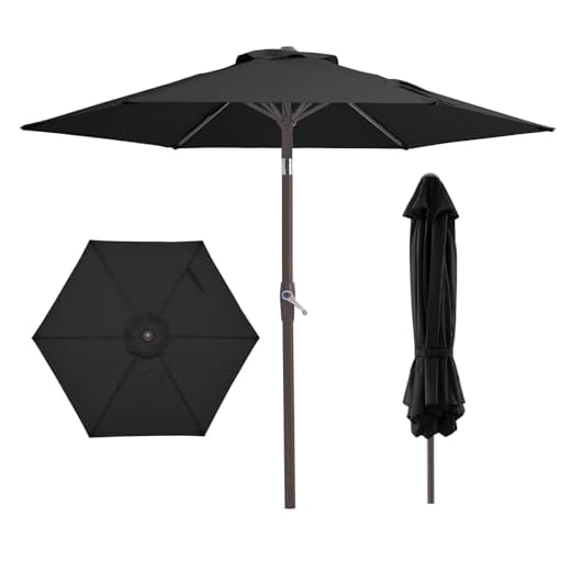JEAREY 7.5FT Patio Market Umbrella