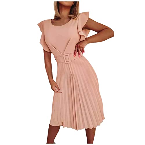 figurbetont hosenröcke Damen Kleid a Linie Blumen Kleider Kleid Standesamt...