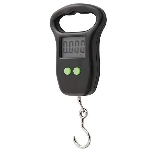 50Kg/10G Digital Electric Luggage Scale LCD Display Suitcase Weight Steelyard Fishing Pocket Weight Scale Accurate Measurement