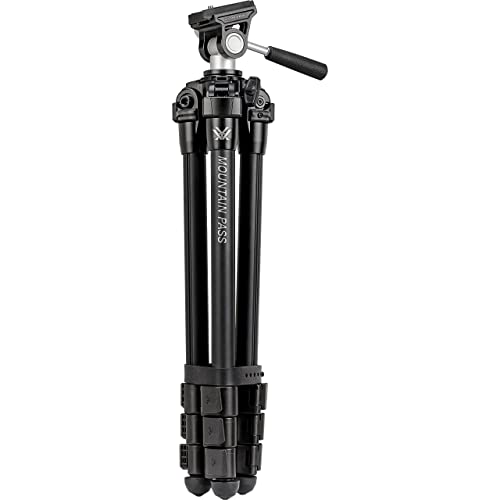 Vortex Optics Mountain Pass Tripod Kit | Aluminum Tripod & Pan Head #TOP3