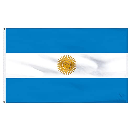 5ft x 3ft Argentina Country National Flag Sporting Events Pub BBQ Decorations for Rugby Football Sports Banner Fan Support Table Cover
