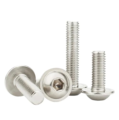 Tornillo con collarín en acero 304 inoxidable M4 de 20mm 6