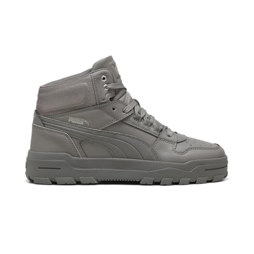 Image of Puma Men's Rebound Abrupt, Cast Iron-Cool Dark Gray-Smokey Gray, 9.5