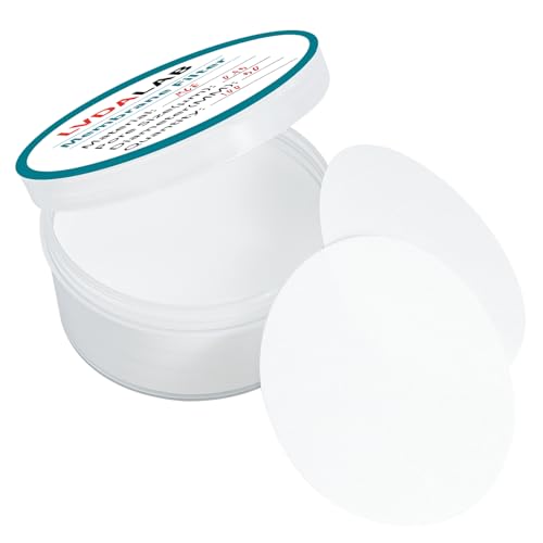 Image of 100Pcs /Pack MCE Membrane Filters, Round Mixed Cellulose Esters Lab Filter Paper, Hydrophilic Filter Paper 0.45m Pore Size, 50mm Diameter,Non Sterile