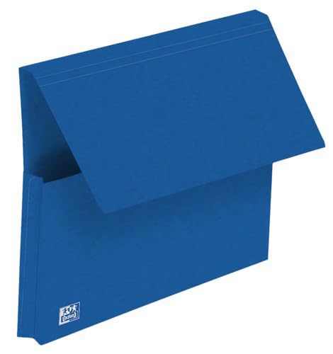 Fundas Vip Oxford Top File 24x32 azul para organizar documentos