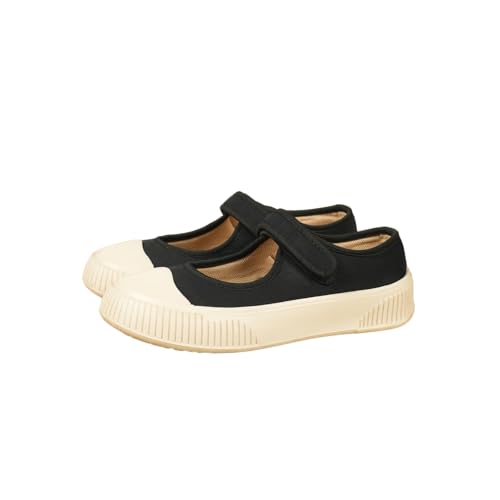 Image of Theater Women Jiro Mary Jane Flats | Lightweight Slip-On Shoes with Soft Cushion & Grip Sole | Stylish, Durable & Comfortable Footwear for Travel, Office & Casual Wear