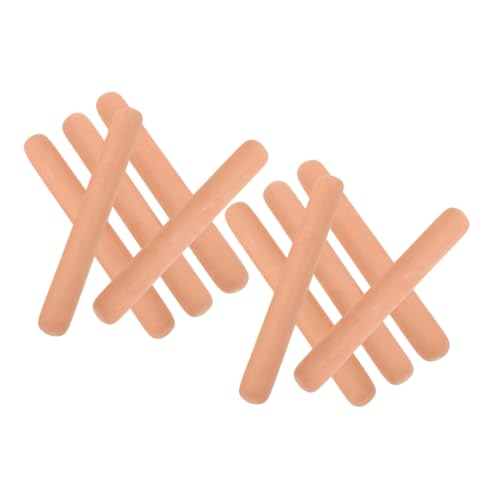 HEALEEP Pack Reusable Terracotta Sugar Holders Airtight Containers for Packet Jar and Bowl Storage