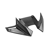 PTWOIXMBG Compatible avec Honda CB500 Hornet 2024-25 becquet d'appui Avant ailerons Nus aérodynamiques déflecteur de carénage Avant(Carbon Fiber Pattern)