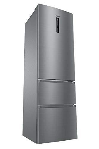 Haier-3D-60-Series-3-HTR3619ENMN-Frigorifico-Combi-Cajones-Direct-Access-en-el-Congelador-Motor-Inverter-My-Zone-Total-No-Frost-Ancho-60cm-Altura-19m-348L-Iluminacion-LED-Clase-E-Inox