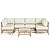 7 Piece Patio Furniture Set, Wicker OutdoorPatio Furniture Sectional Couch Set, BohoOutdoor Patio Couch with Tempered GlassCoffee Table and Waterproof Thick Cushionand cushion of Garden, Backyard