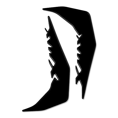 labelbike - 2 3D Gel Resin Stickers Motorcycle Corner Protectors Compatible with X MAX Yamaha Xmax 2006-2009