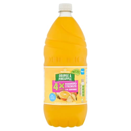 Morrisons Orange & Pineapple Quad Concentrate Squash 1.5l
