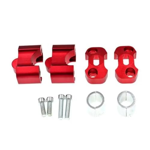 Guidon moto adaptateur rallonge collier serrage 22 28mm clip