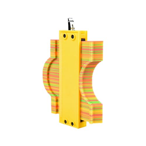 Calibro imitazione contorno, replica calibro con serratura, duplicatore di forme irregolari per lavorazione del legno, produzione di stampi (colore 12,7 cm)