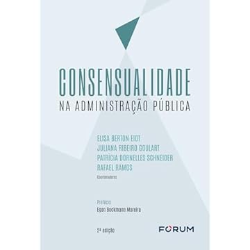 Capa do livro Consensualidade na Administração Pública