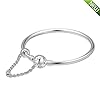 PANDOCCI 2019 Muttertagsgeschenk Limited Edition Wahre Einzigartigkeit Armreif für Frauen 925 Silber DIY Passt für Ursprüngliche Pandora Charme Modeschmuck (19cm) #1