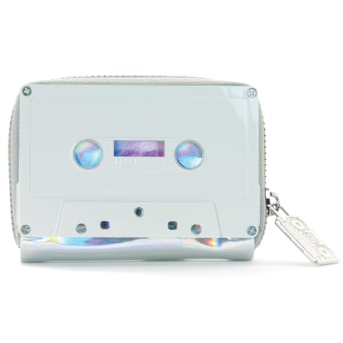 Image of Fydelity Cool Retro Cassette Tape Wallet for Women Cute Kawaii Funky Gifts