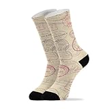 ➤ Matières confortables: Ces chaussettes sont composées à 95 % de polyester et à 5 % d'élasthanne. Leur revers ergonomique et bien conçu s'adapte parfaitement à vos pieds.