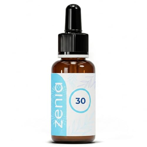Zenia Olio 30 Anti-stress, Ideale per Rilassarsi, Calmare l'ansia e per Gestire il sonno (10 ML)