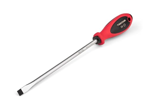 Image of TEKTON 10 mm Slotted Screwdriver (8 in. Shank) | DWS01420